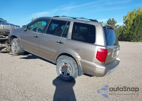 2004 Honda Pilot Ex from USA, damaged, VIN 2HKYF18414H504287